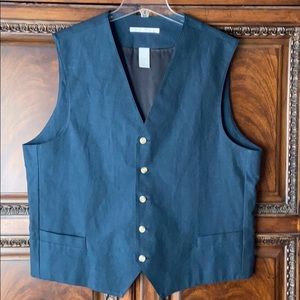 Perry Ellis Dark Blue Vest